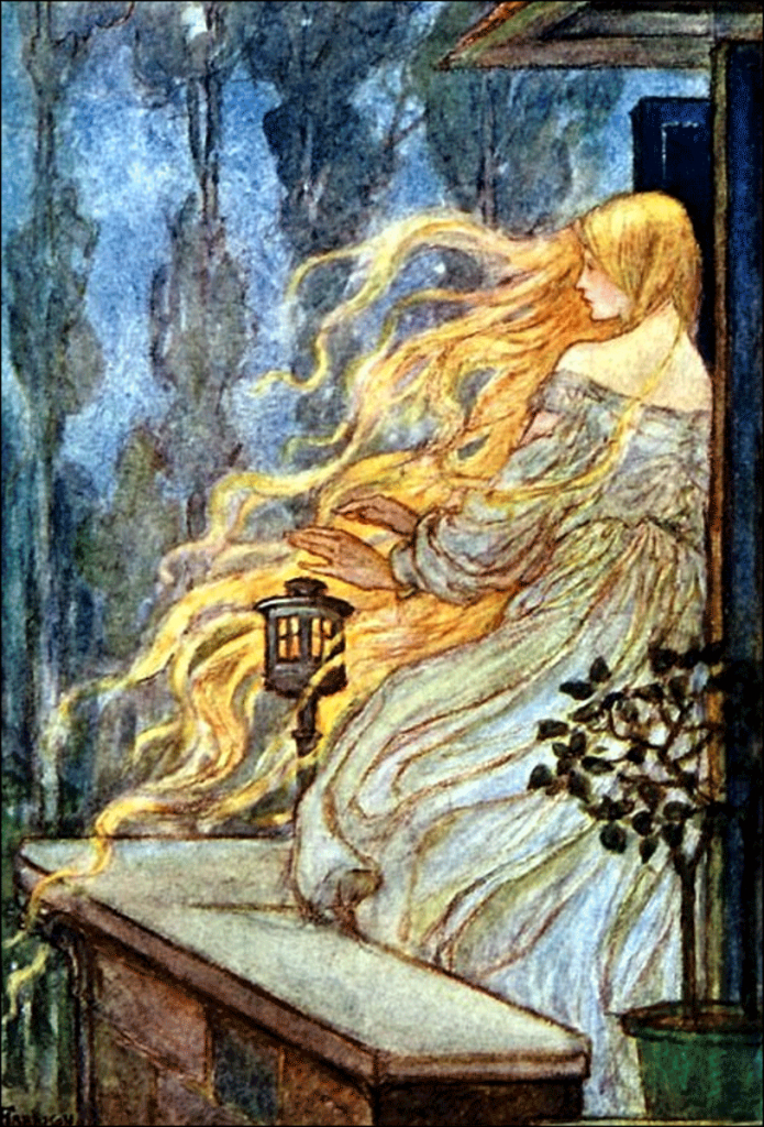 Rapunzel By Jacob Wilhelm And Grimm